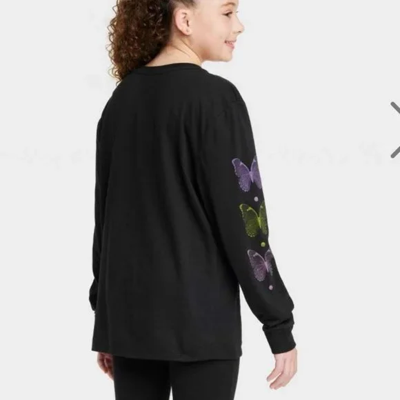 Bundle of S Girls Clothes Outfits- 2pcs Cat & Jack and art class™ - Picture 5 of 10